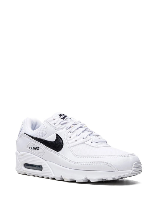 Nike Air Max 90 "White Black": Estilo Nítido y Deportivo